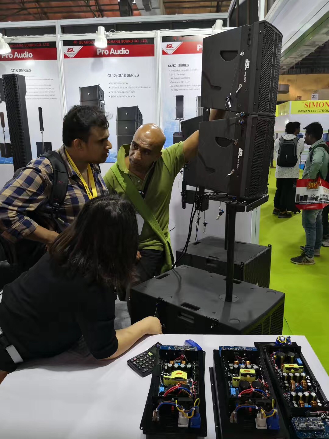 JSL水蜜桃最新地址音响出席印度孟买PALM Expo India 2019